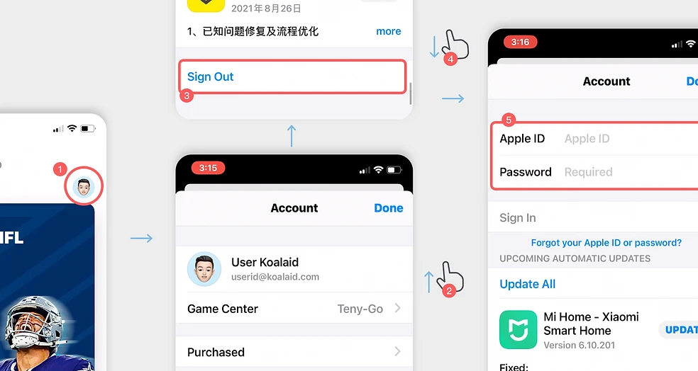 在 App Store登录外区苹果 id